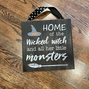 Halloween Hanging Sign Decoration